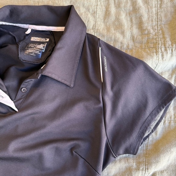 Adidas | women's medium Black and white Golf Polo dress climacool technology - Picture 4 of 5